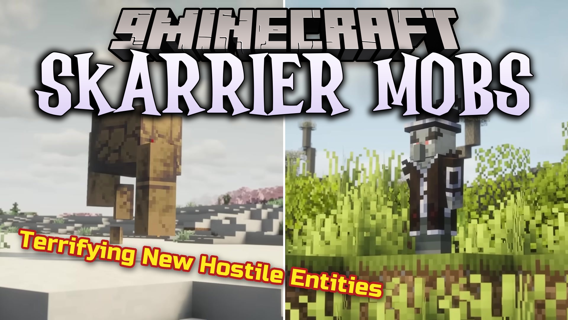 Skarrier Mobs Mod (1.20.1) – Survive Deadly New Monsters with Unique Combat