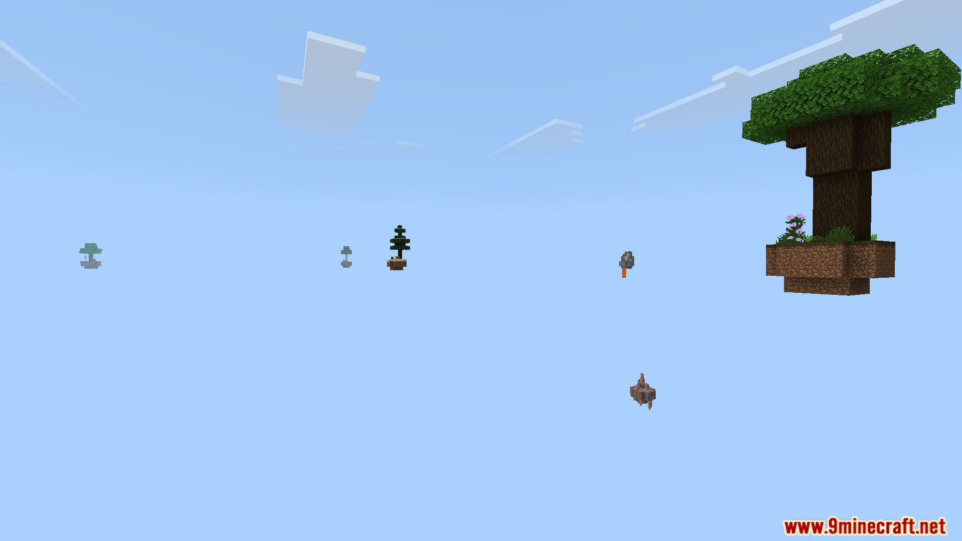 Skyblock V4 Map Screenshot 6 Expand your world to custom islands with unique layouts and resources