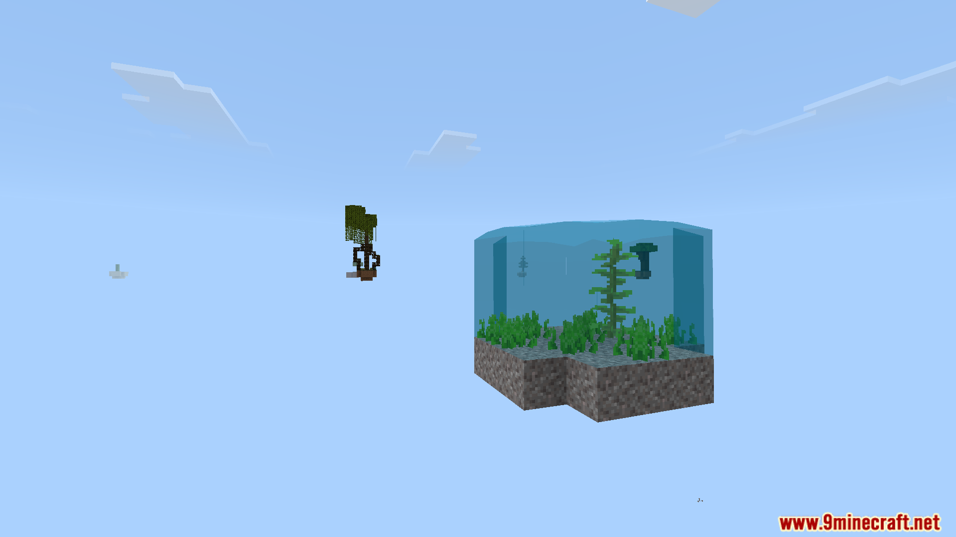 Skyblock V4 Map Screenshot 5 A custom island with a special layout and limited resources