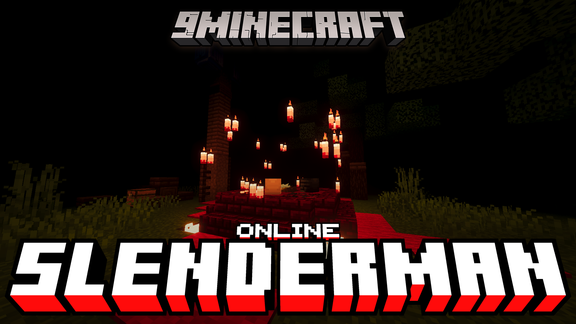 Slenderman Online Map (26.x, 1.21) – Outsmart Your Friends in a Terrifying Dark Forest