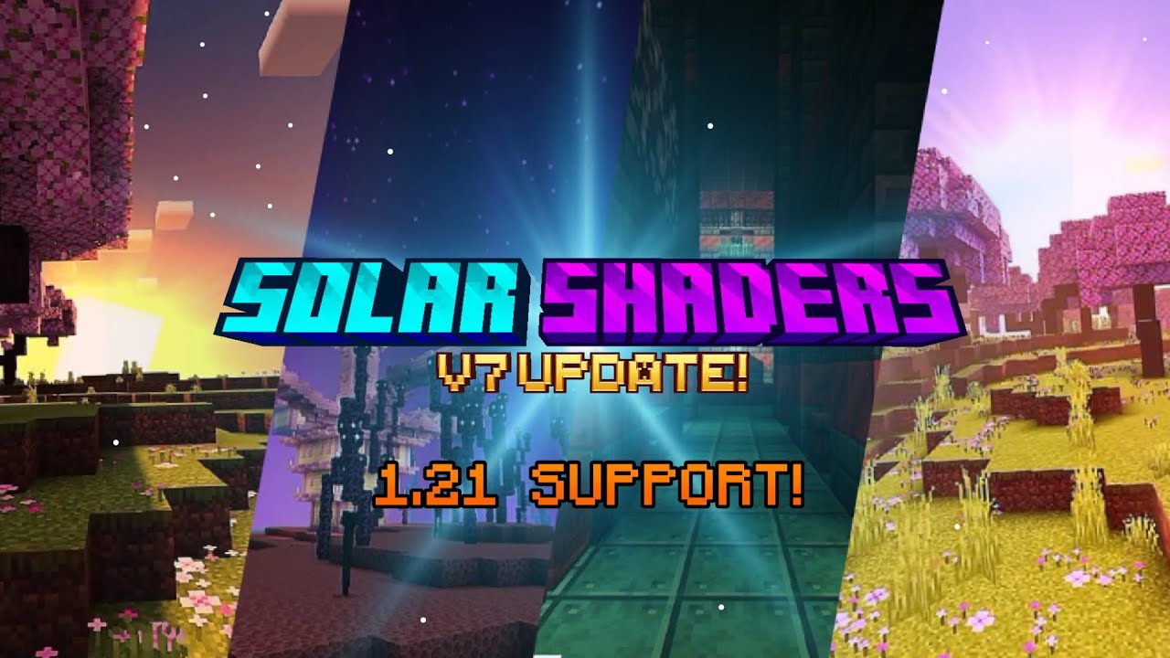 Solar Shader (26.x, 1.21) – Support BetterRenderDragon