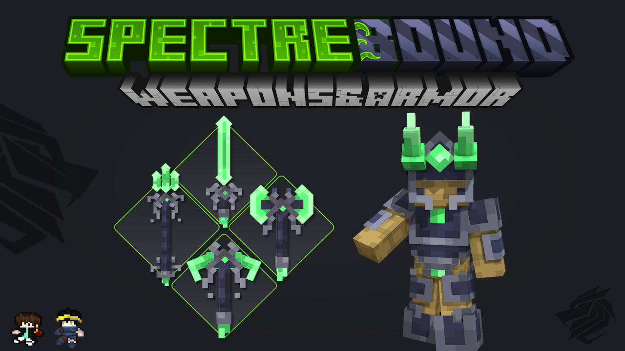 Spectre Bound Equipment Addon (1.21) – MCPE/Bedrock Mod