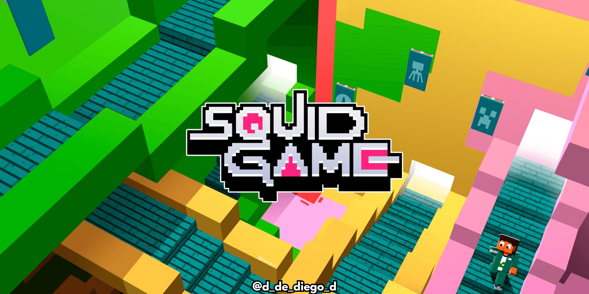 Squid Games Map (1.21, 1.20) – MCPE/Bedrock