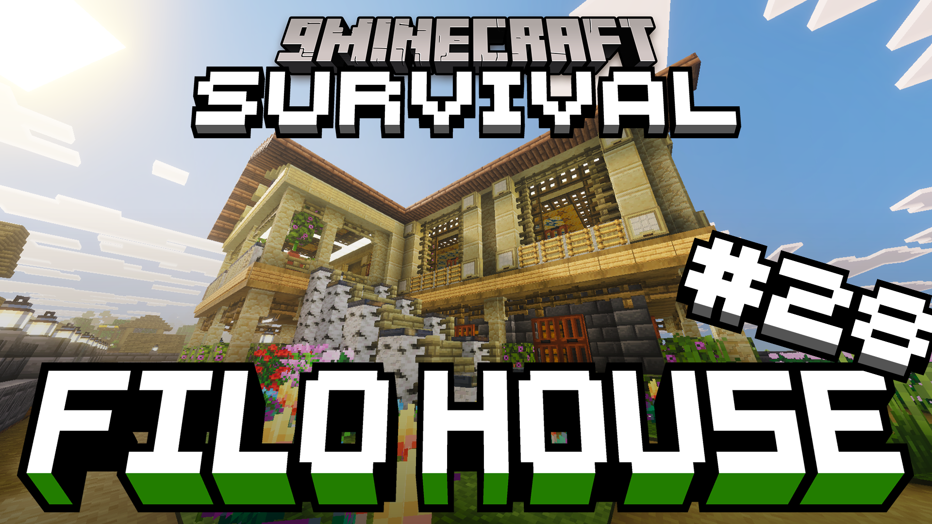Survival Filo House 28 Map (26.x) – Survive Safely in a Fully Stocked Village Mansion