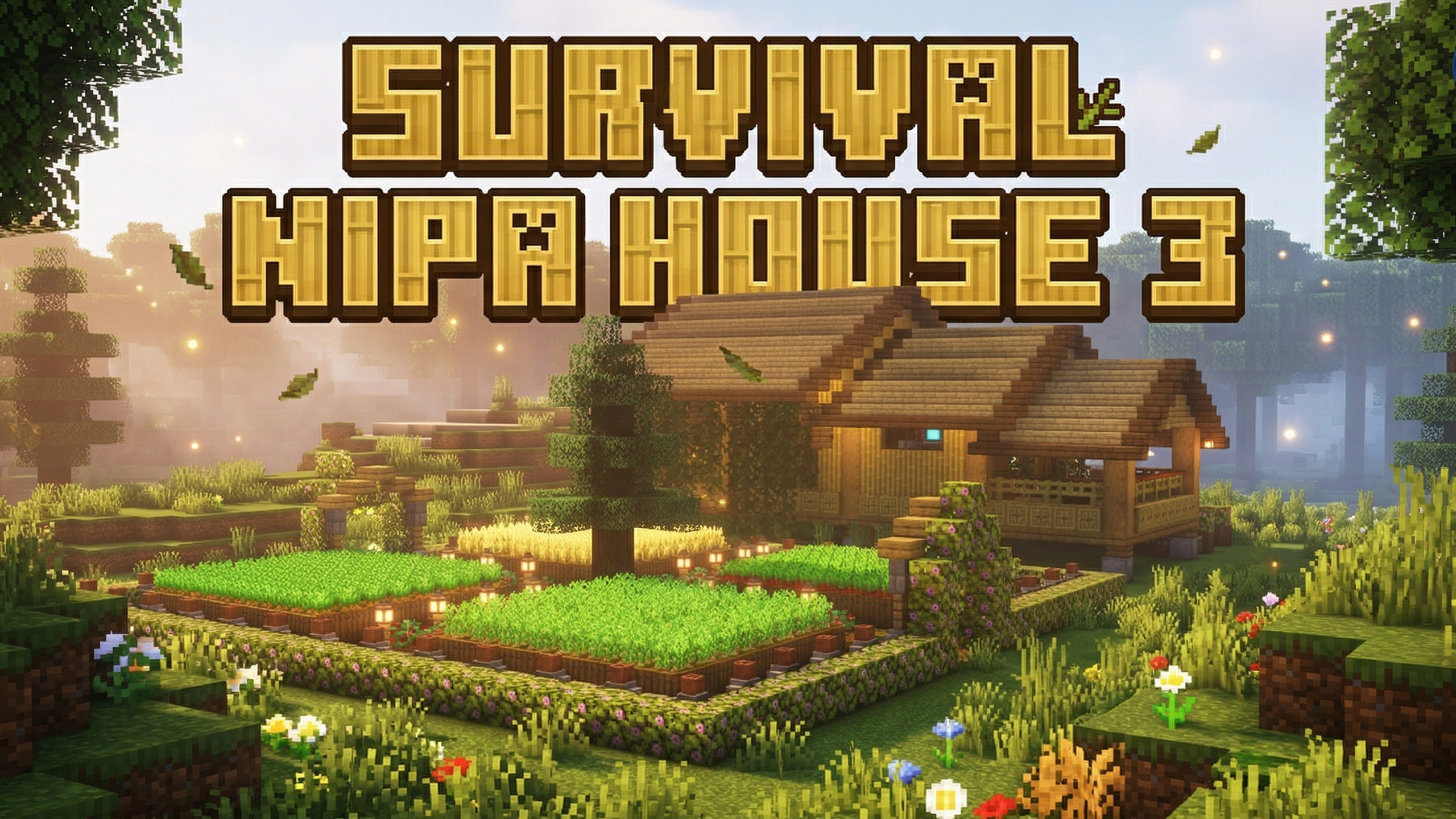 Survival Nipa House 3 Map (26.x, 1.21) – MCPE/Bedrock