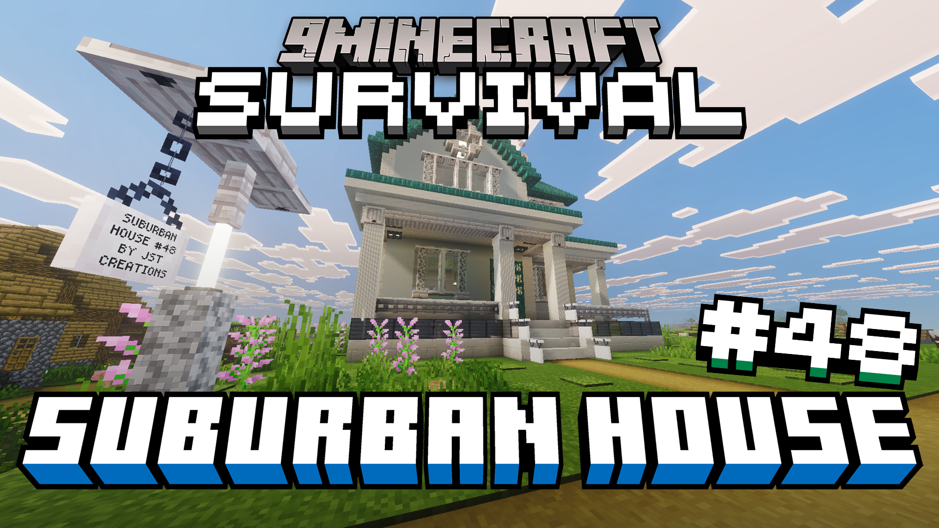 Survival Suburban House 48 Map (26.x) – Settle Instantly in a Cozy Suburban Home