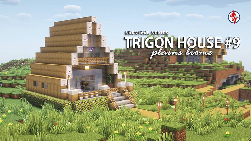 Survival Trigon House 9 Map (1.26, 1.21) – MCPE/Bedrock