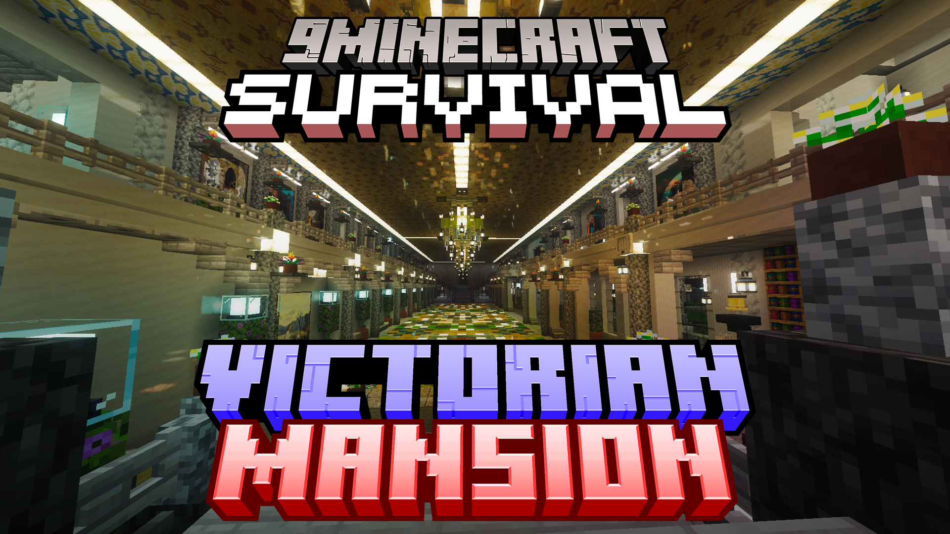 Survival Victorian Mansion Map (26.x, 1.21) – Live Like Royalty in a Grand Palace