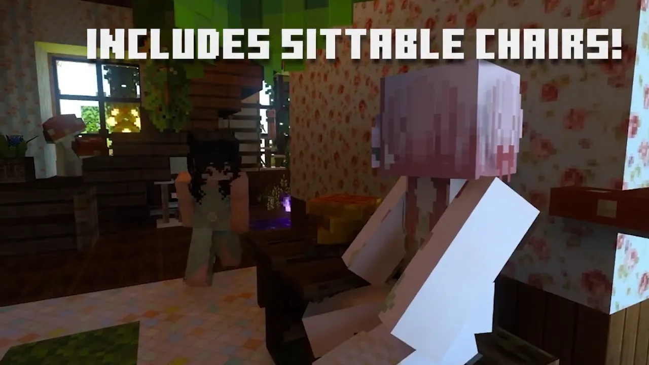 The Faye Fairy Dining Set Addon (1.21) – MCPE/Bedrock Mod