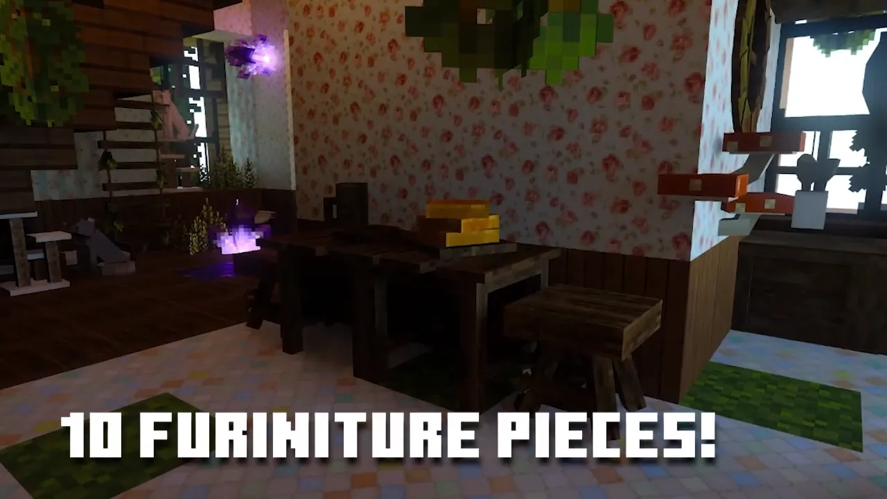 The Faye Fairy Dining Set Addon (1.21) – MCPE/Bedrock Mod