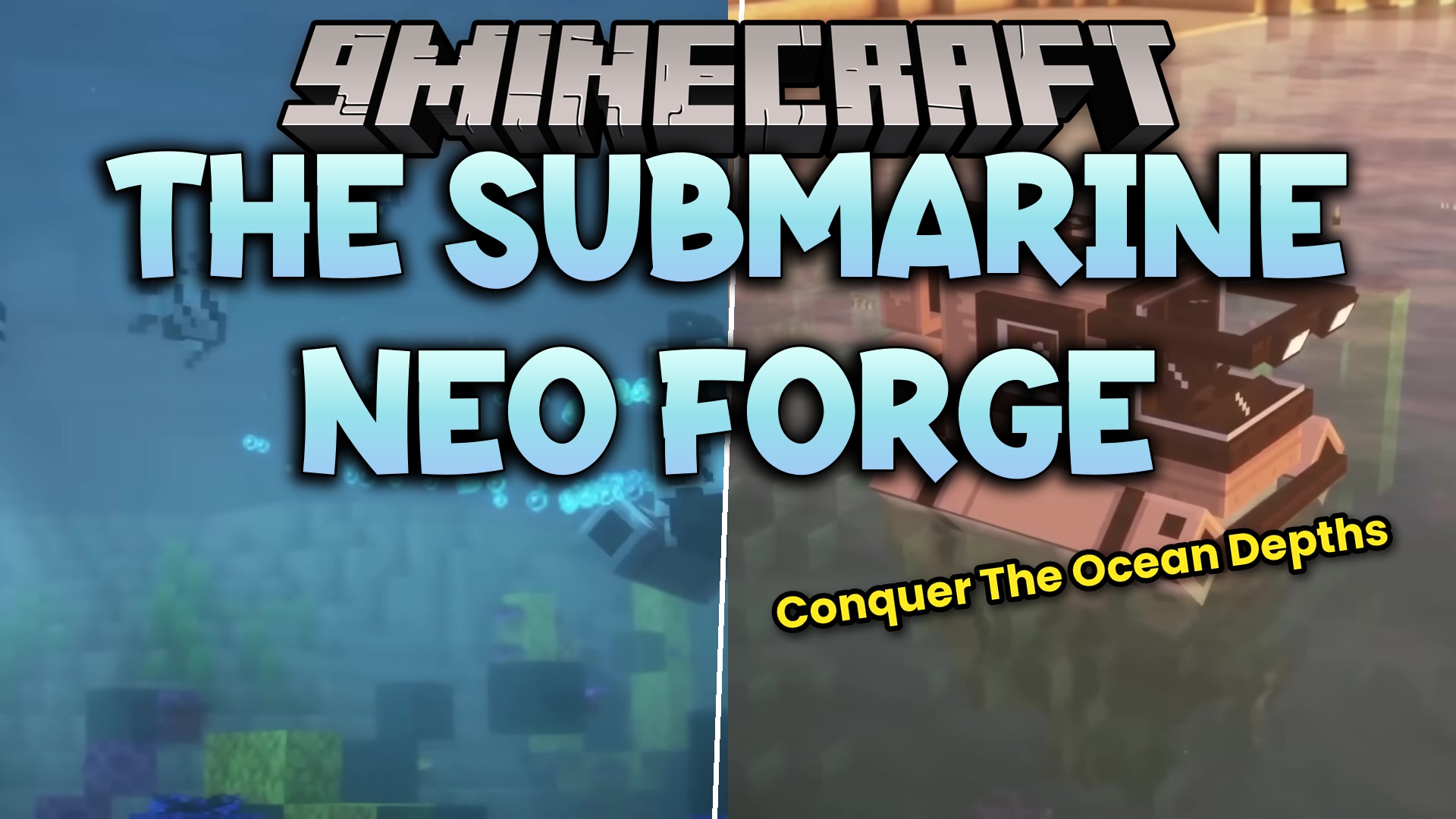 The Submarine Neo Forge Mod (1.21.1, 1.20.1) – Search for Underwater Ruins