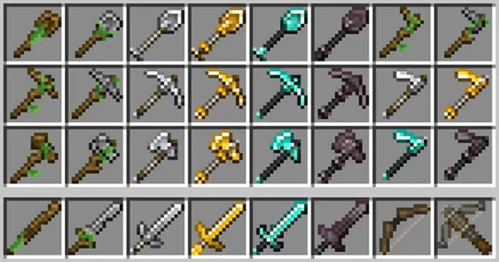 Tools and Potions Reimagined Texture Pack (1.21, 1.20) – MCPE/Bedrock