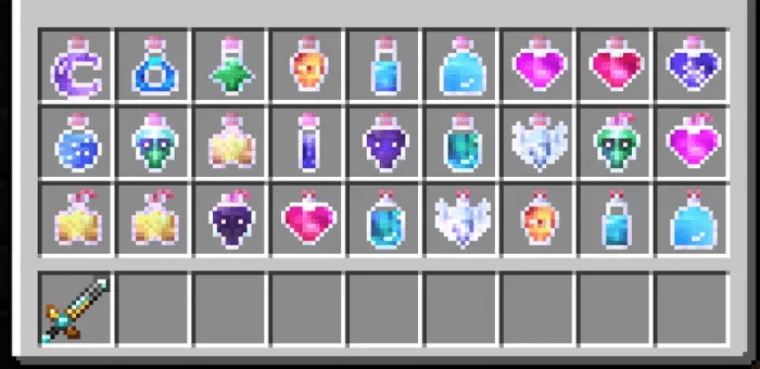 Tools and Potions Reimagined Texture Pack (1.21, 1.20) – MCPE/Bedrock