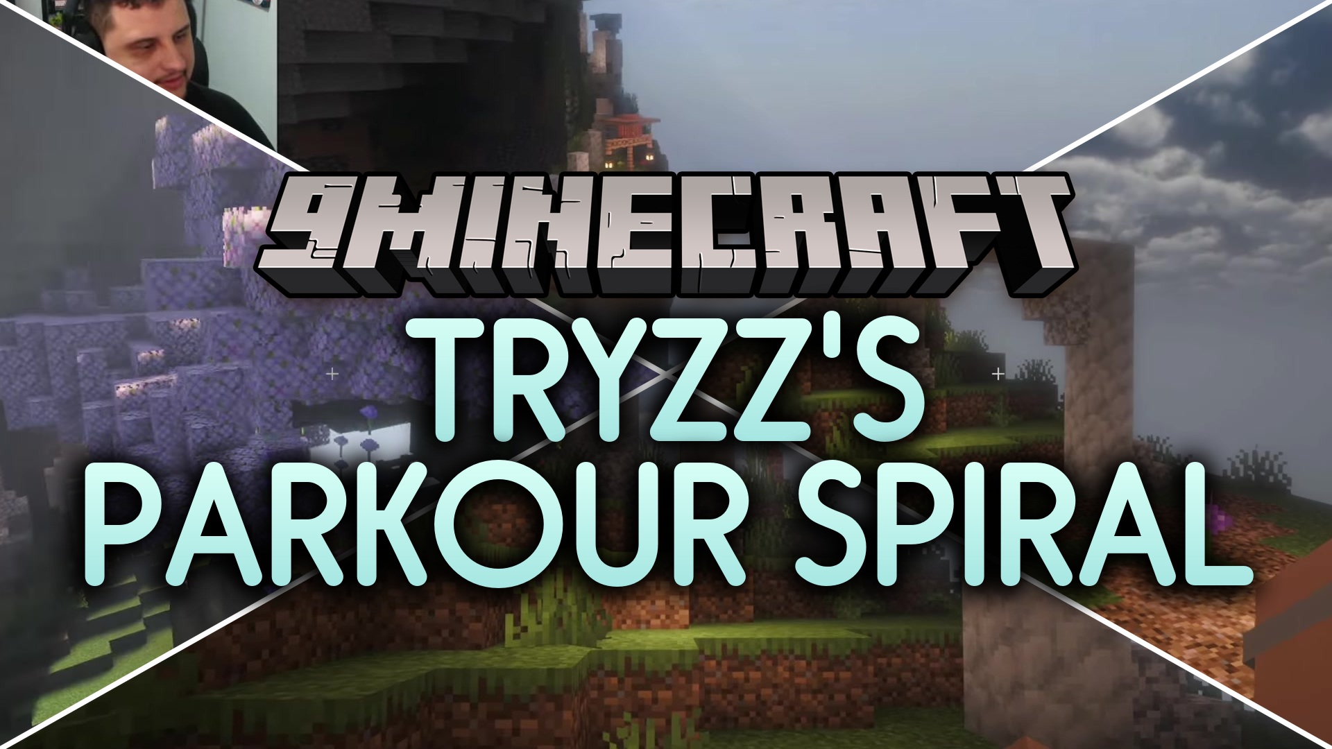 Tryzz’s Parkour Spiral Map (26.2, 1.20.1) – Conquer the Cherry Blossom Spire