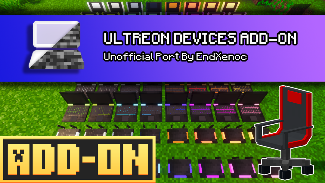 Ultreon Devices Addon (1.21) – MCPE/Bedrock Mod