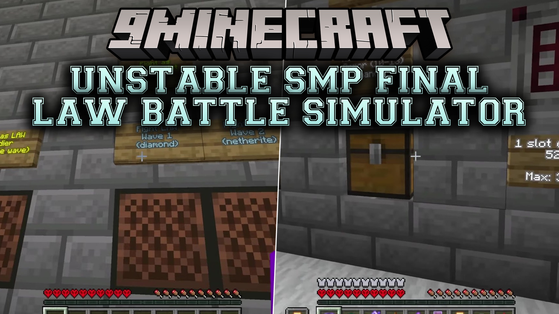 Unstable SMP Final Law Battle Simulator Map (26.2, 1.20.1)
