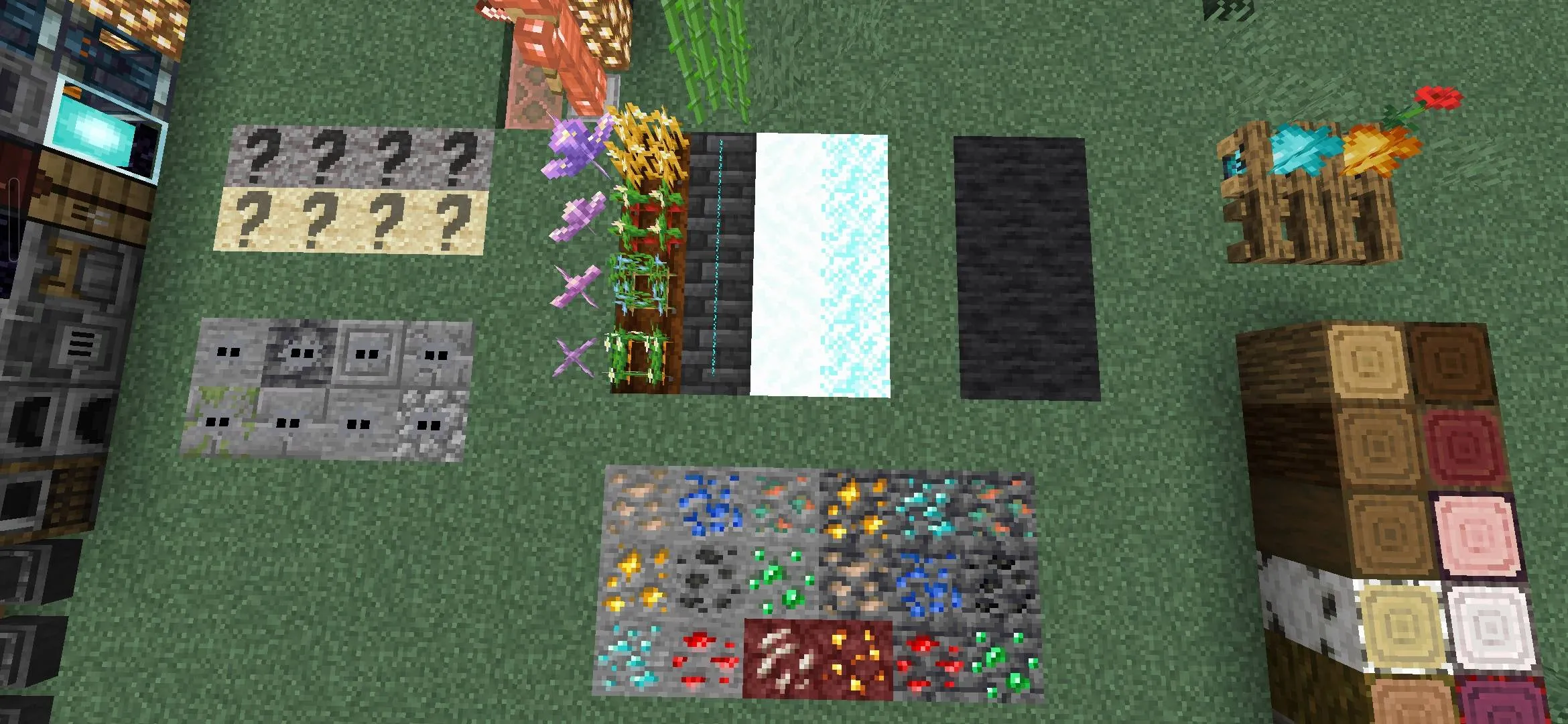 Utility Dark Texture Pack (1.21, 1.20) – MCPE/Bedrock