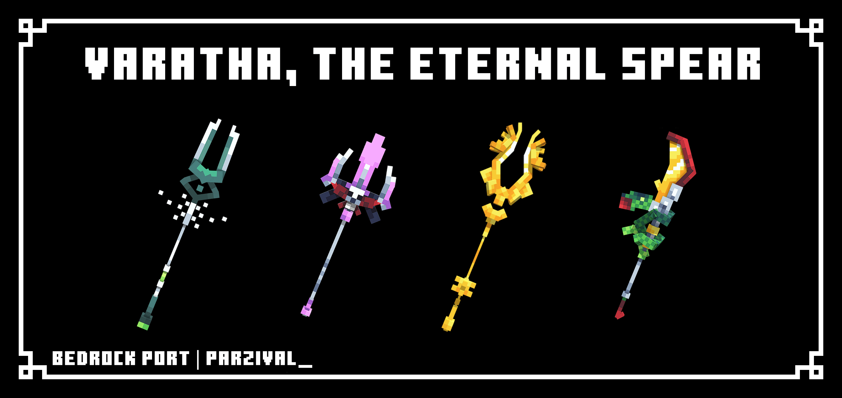 Varatha The Eternal Spear Texture Pack (1.21) – MCPE/Bedrock