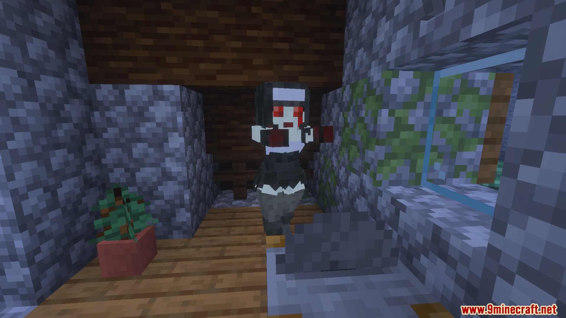 Village Girls TP Texture Pack Screenshot 9 Village Girls TP Texture Pack replaces a villager with a unique female character