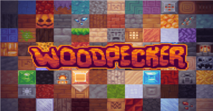 Woodpecker Texture Pack (1.26+, 1.20) – MCPE/Bedrock