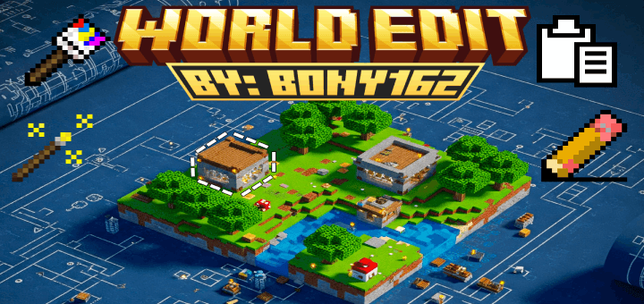 WorldEdit Addon (26.x, 1.21) – Shape Terrain and Build Fast with Copy and Paste